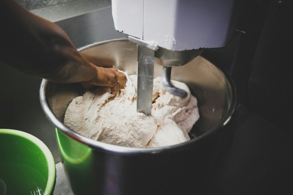 Teig Sauerstoff Glutenstruktur stärken